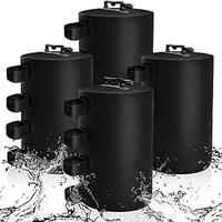 SET 4 Sacche pvc per acqua o sabbia pesi gazebo