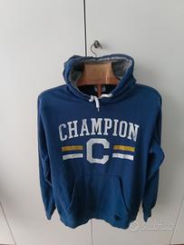 Felpa Champion Blu Navy Tg M  Unisex Ottime 
