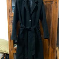 cappotto misto lana donna