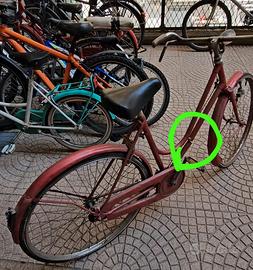 Bicicletta Bianchi freni a bacchetta da restaurare
