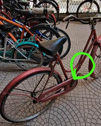 Bicicletta Bianchi freni a bacchetta da restaurare