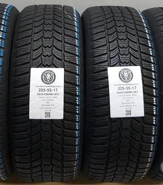 4 gomme 225 55 17 sava a40006