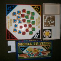 Caccia al tesoro :gioco da tavolo vintage '70