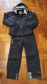 tuta sci completa, nera, west scout donna