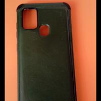 Cover Cellulare Samsung A21S Verde e Nero