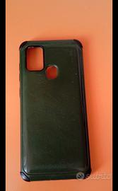 Cover Cellulare Samsung A21S Verde e Nero