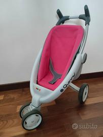 PASSEGGINO PER BAMBOLE 3 RUOTE QUINNY PIEGHEVOLE