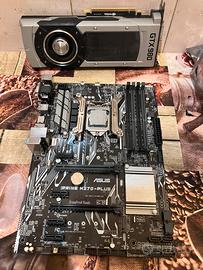 Mobo + i5 7400 + ram 8 gb ddr4 + gtx 980