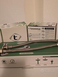 kit completo bidet, rubinetti, sifone, flessibili 