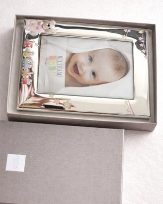 Cornice bimbo/a in argento – Beltrami Baby – NUOVA