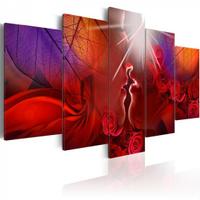 Quadro Bacio Rosso Cm.100x50 ARREDALACAS