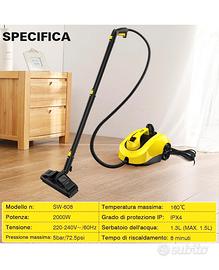 Vaporetto ad alta pressione imballato