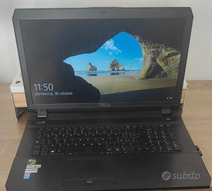 Portatile gaming TUXEDO i7–20 GBram–scheda grafica