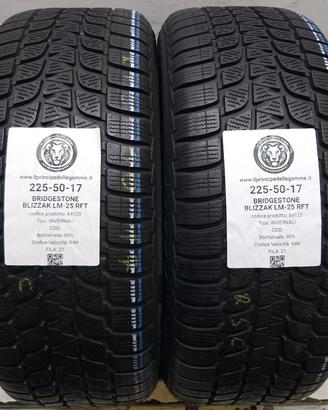 2 GOMME 225 50 17 BRIDGESTONE A64120