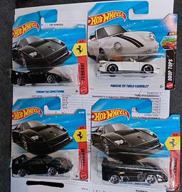 Hot wheels Ferrari f40 Porsche 911 lotto