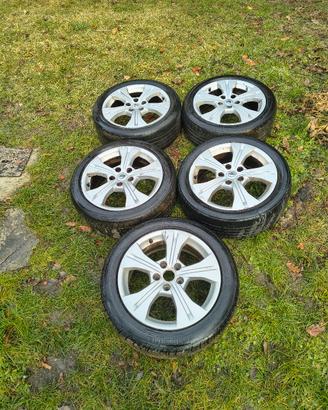 Set 5 Cerchi in Lega 17" per Renault Megane 3