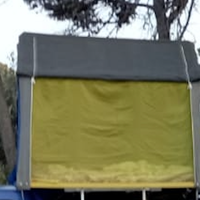 Tenda da tetto maggiolina