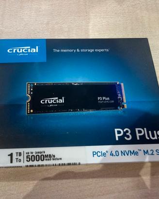 SSD CRUCIAL P3 PLUS 1TB M.2  NVME  PCLE 4.0