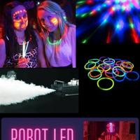 FESTA "JUST DANCE" PER BAMBINI discoteca fluo

