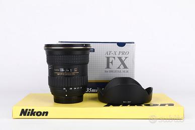 Tokina 17-35mm f4 AT-X Pro Nikon USATO GARANTITO P