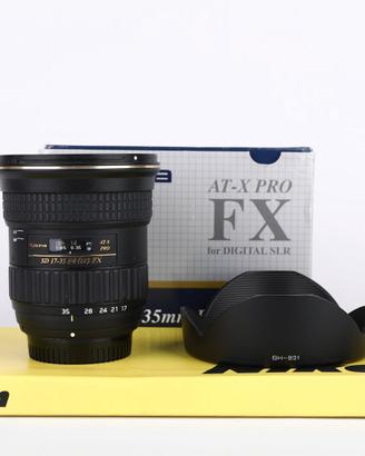 Tokina 17-35mm f4 AT-X Pro Nikon USATO GARANTITO P