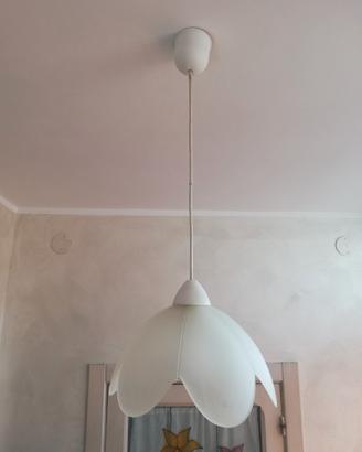 Lampadario in vetro