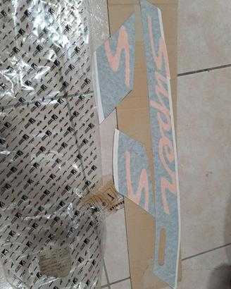 scritte adesive vespa 300 super sport