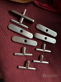 5 Maniglie finestre OLIVARI serie STILO,+movimento