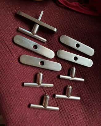 5 Maniglie finestre OLIVARI serie STILO,+movimento