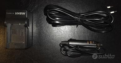 CARICABATTERIE PER FOTOCAMERE LUMIX 12V E 220V