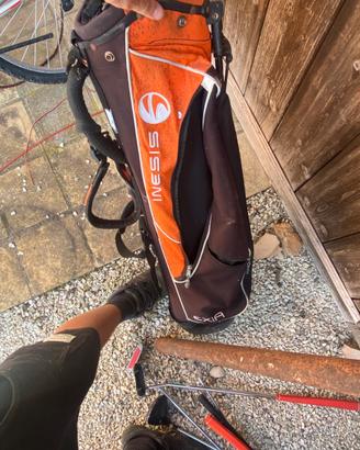 Set golf -sacca inesis+mazze miste+lotto palline