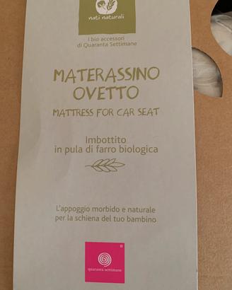 MATERASSINO TRASPIRANTE PER OVETTO