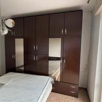 Armadio camera con specchi ante e cassetti