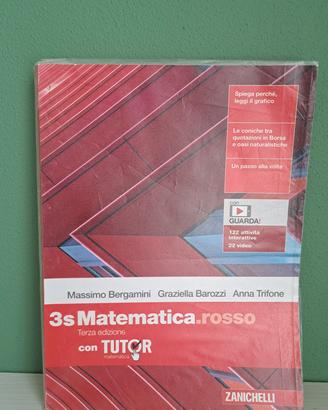 3s Matematica .rosso 
