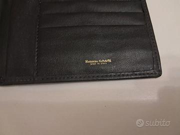 Portafoglio in pelle Nazareno Gabrielli nuovo 