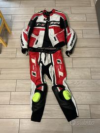 Tuta da moto divisibile spidi