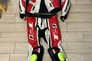 Tuta da moto divisibile spidi