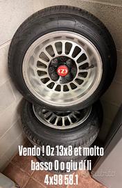 Cerchi OZ 8x13 8j r13 4x98 175/60 r13