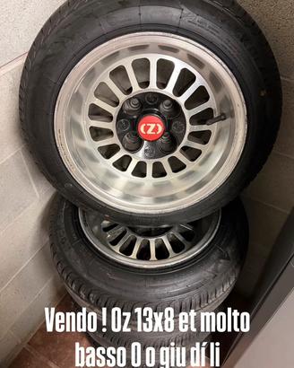 Cerchi OZ 8x13 8j r13 4x98 175/60 r13