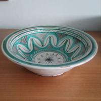 Piatto, ciotola rustica con gancio, diametro cm 31