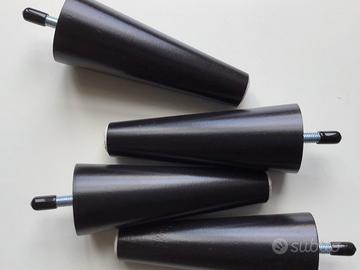 Gambe, piedini per mobili in legno h13.5 cm