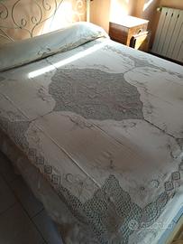 coperta in pizzo Burano originale