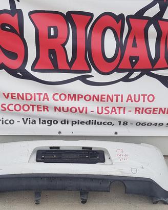 CITROEN C3 2 SERIE PARAURTI POSTERIORE COMPLETO
