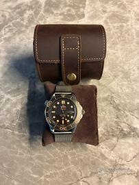 Nuova custodia orologio in vero cuoio
