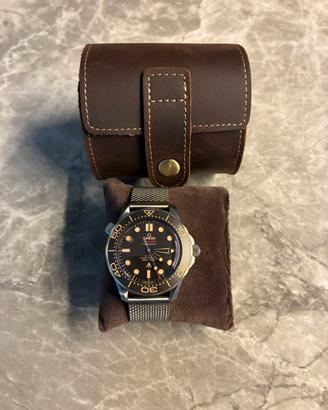 Nuova custodia orologio in vero cuoio