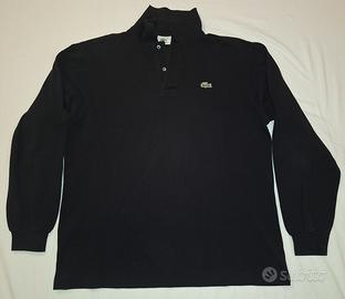 Lacoste nera manica lunga XL