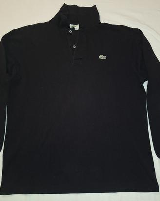Lacoste nera manica lunga XL
