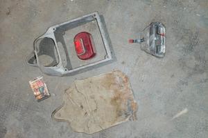 accessorio cornice fabbri vespa faro basso 125 por