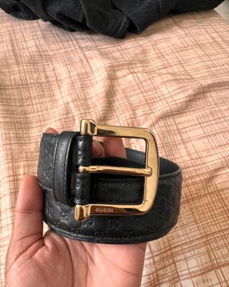 Cintura Gucci originale–modello GG nera taglia 80