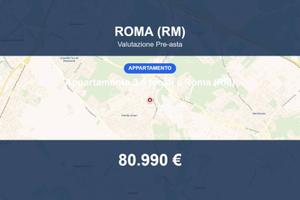 Immobile in asta di 54 m² a Roma